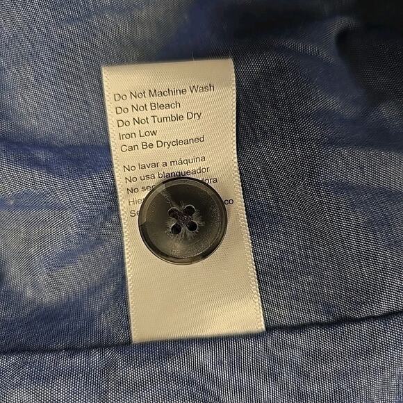 Jachs New York Mens Blue Aztec Shacket Sz XXL Western Wool Jacket Cowboy Outdoor - Picture 9 of 9